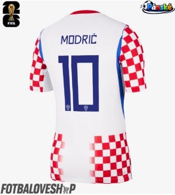 Chorvatsko Luka Modric #10 Domácí Dres MS 2026 Krátký Rukáv